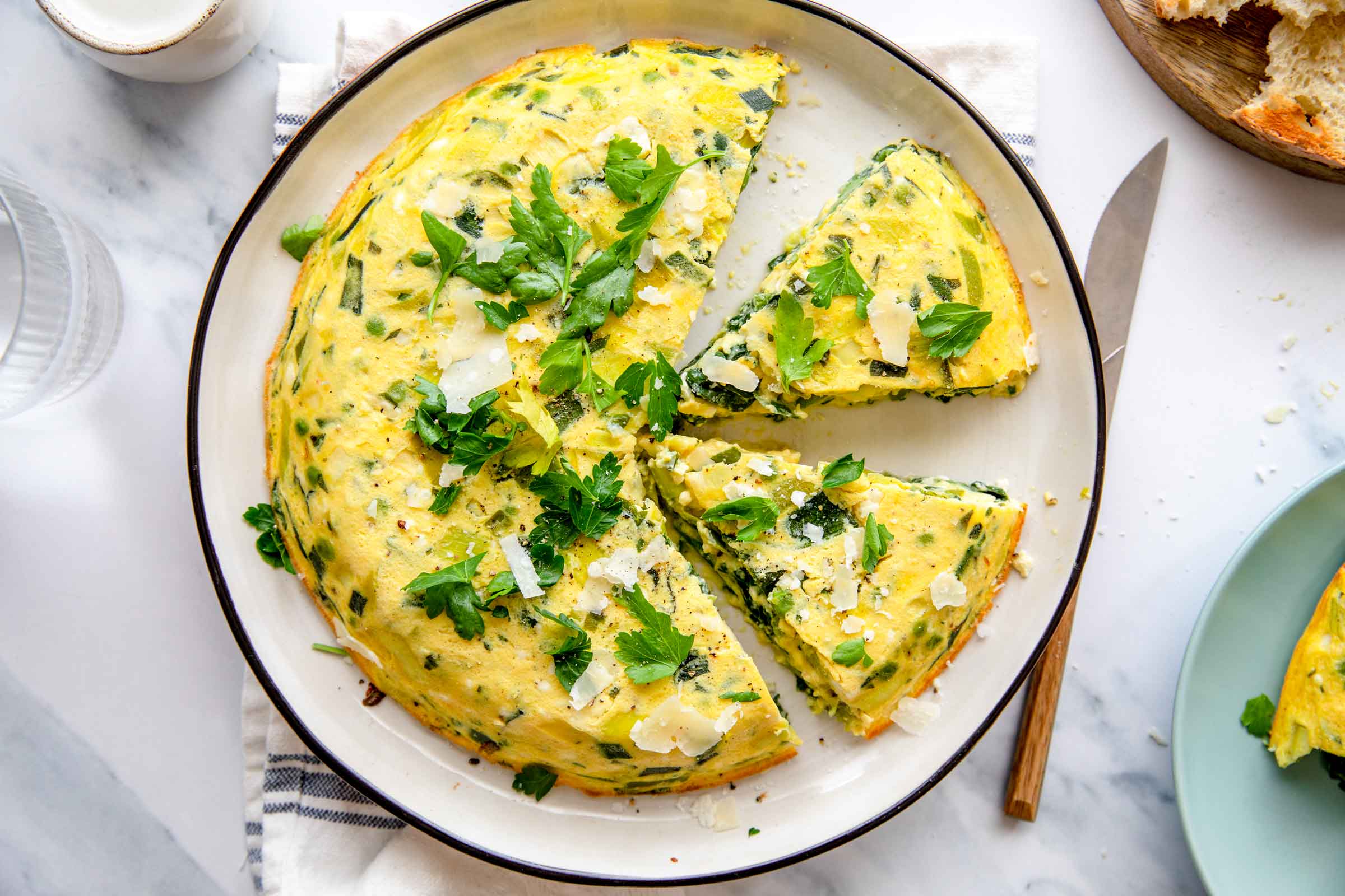 Spring Vegetable Frittata Jernej Kitchen