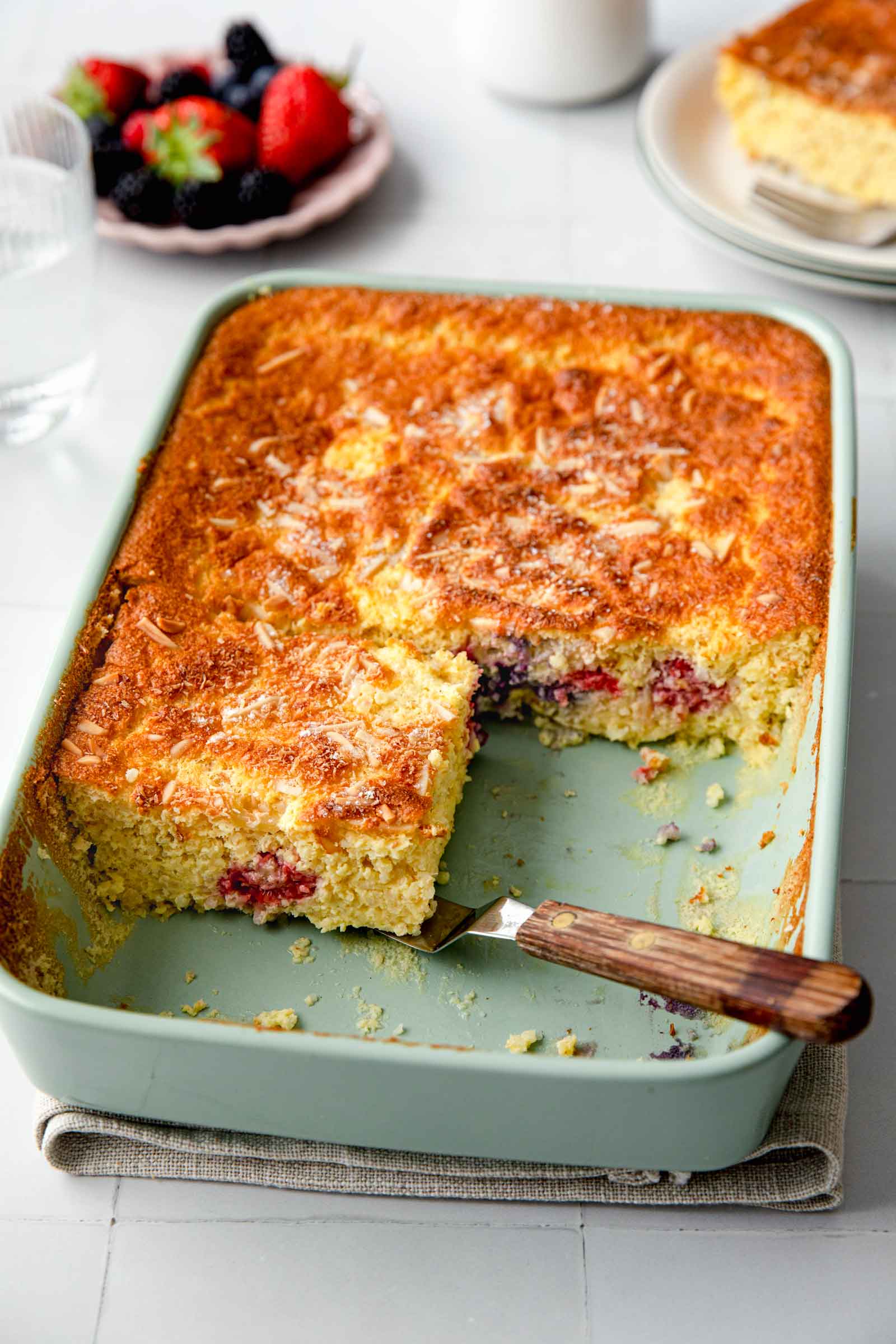 Berry Millet Cake | Jernej Kitchen