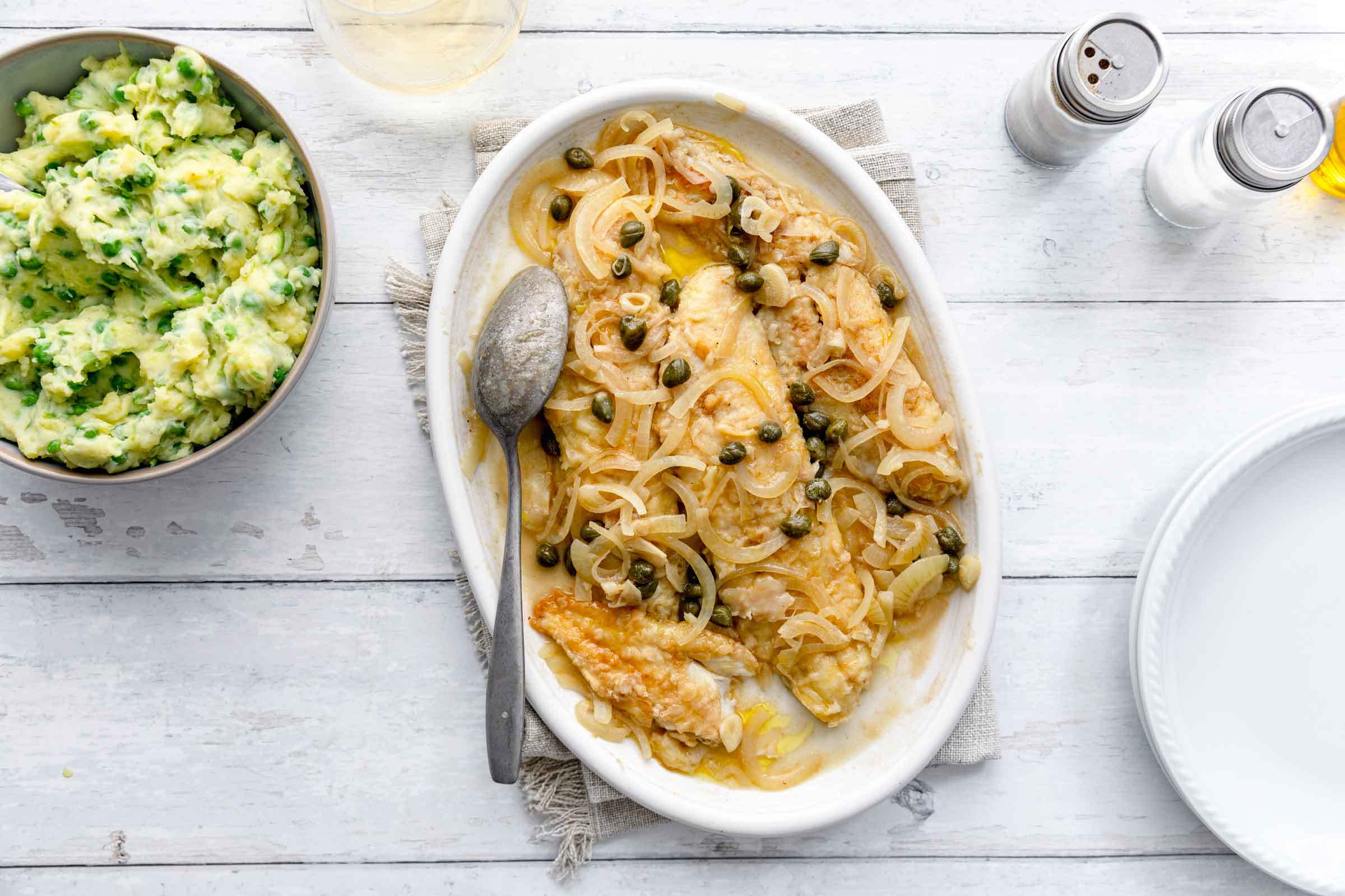 Hake in Butter Onion Sauce | Jernej Kitchen