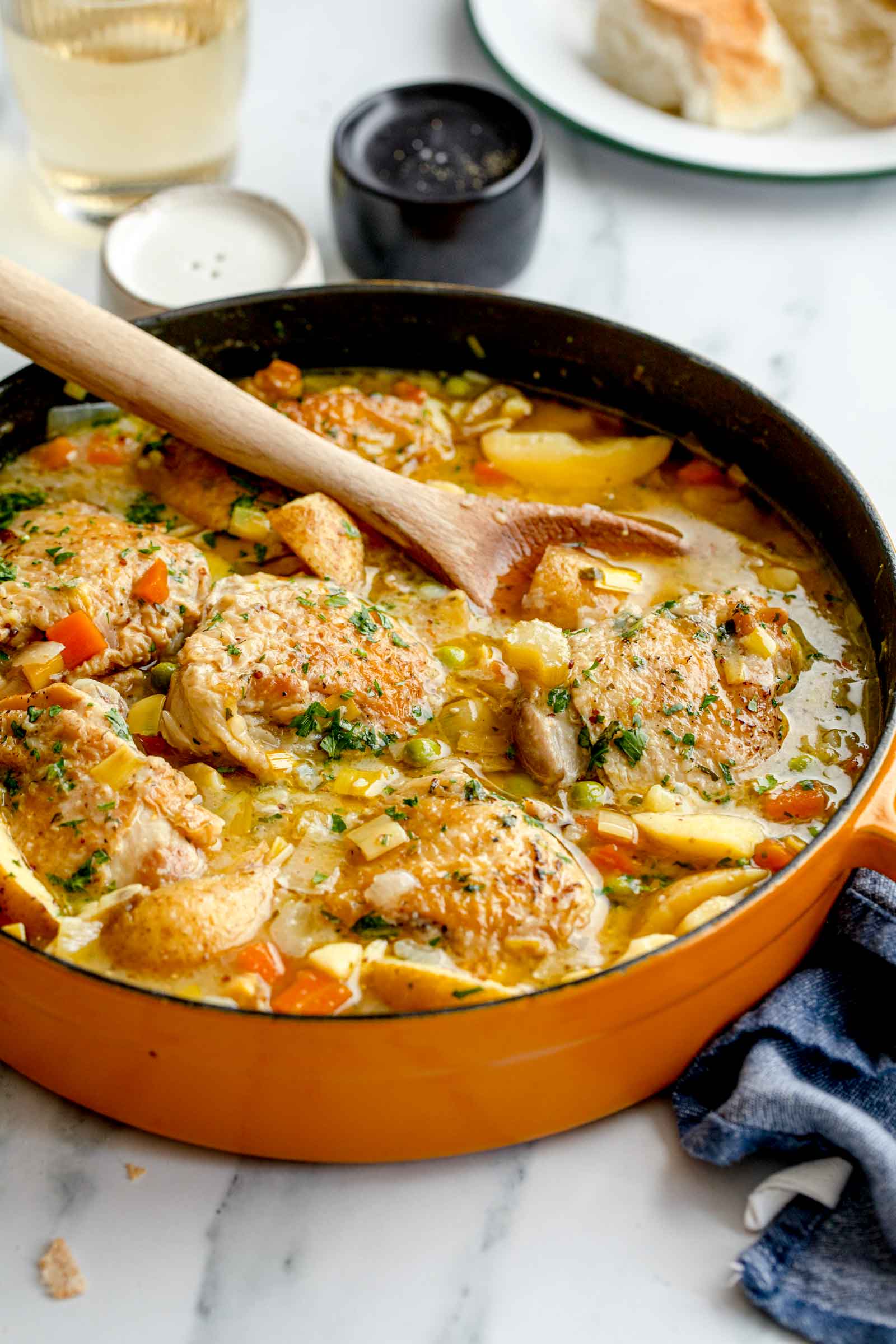 Chicken Stew with Potatoes (One-Pot) | Jernej Kitchen
