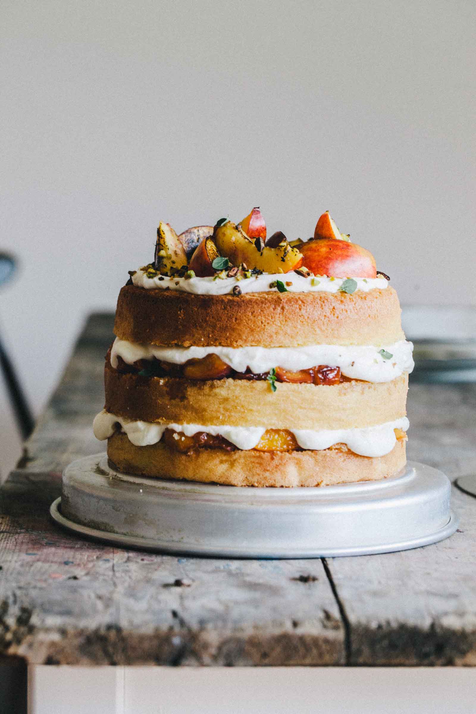 Sponge Cake with Yogurt Cream Jernej Kitchen