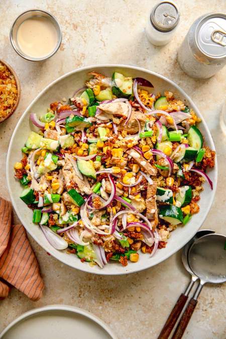 Chicken Crispy Rice Salad