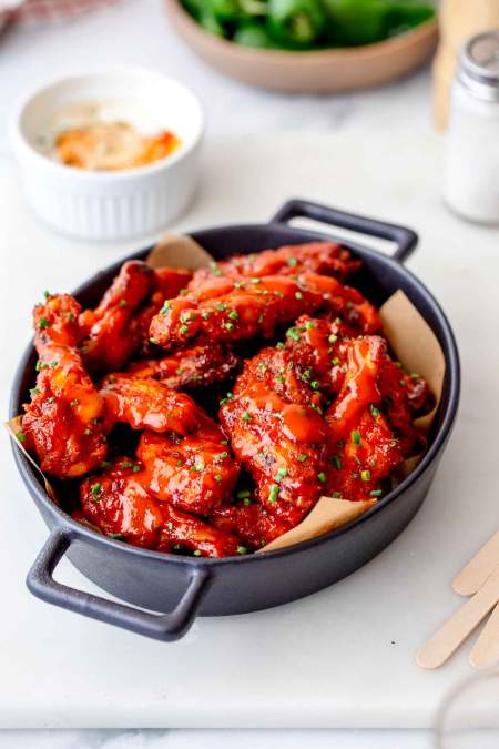 Honey Chilli Glazed Chicken Wings