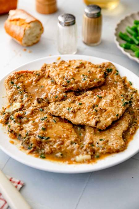 Quick Pork Loin Steak with Sauce