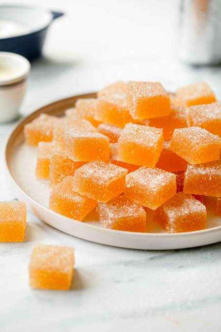 Pear Fruit Jellies (Pâte de Fruit)