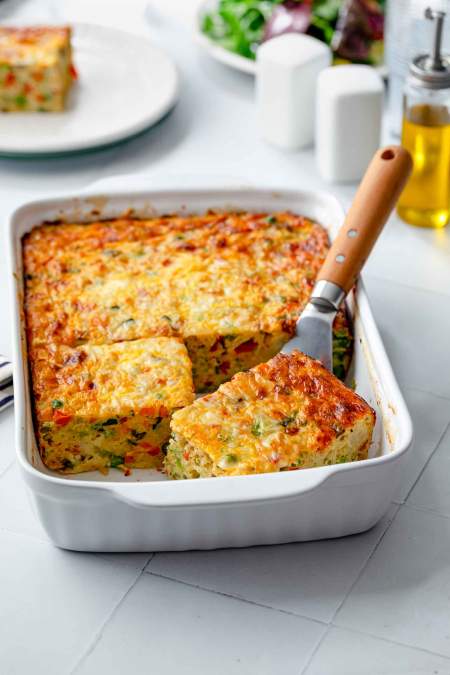 Baked Vegetable Frittata