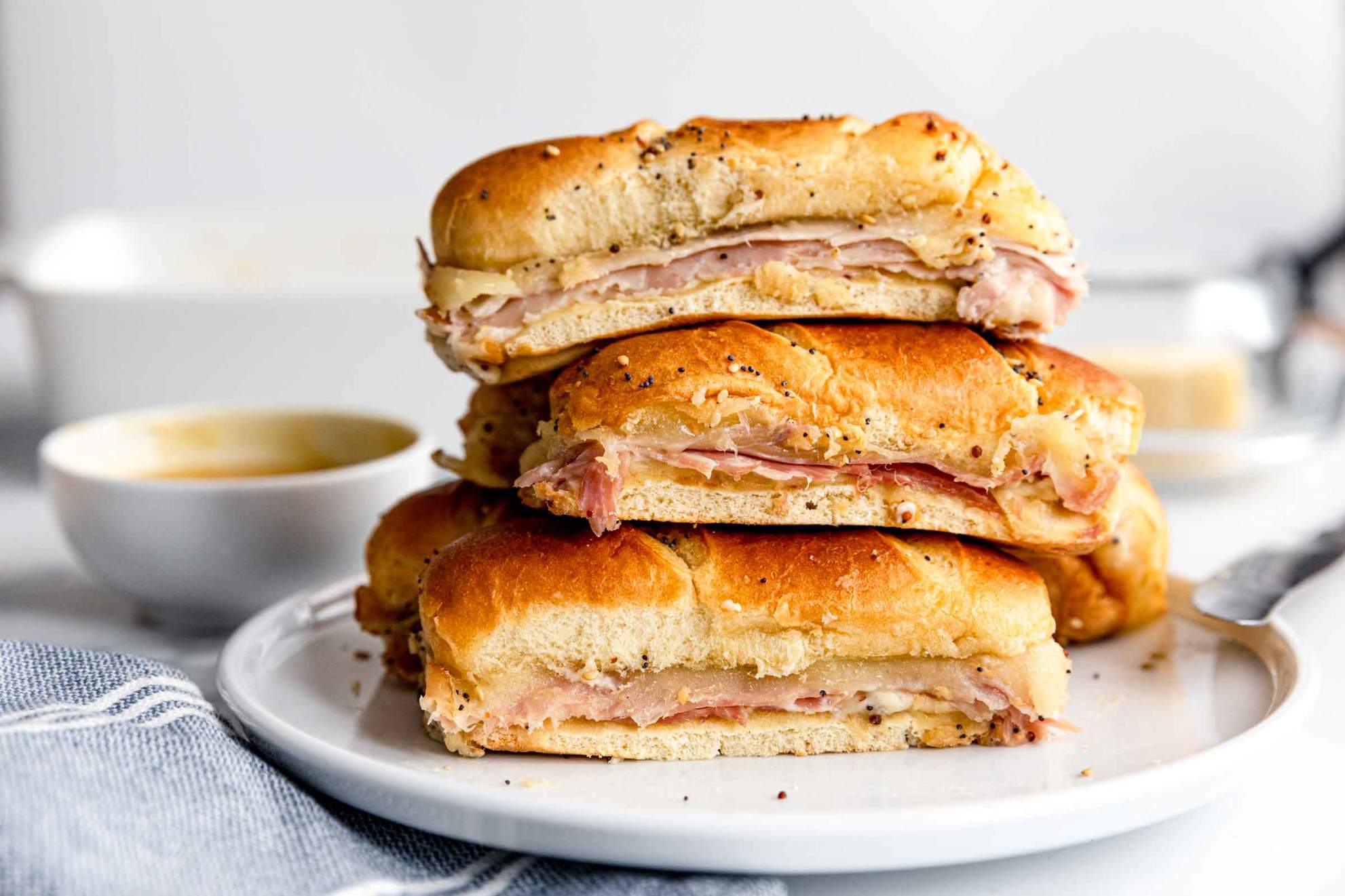 Ham and Cheese Sliders with Horseradish | Jernej Kitchen