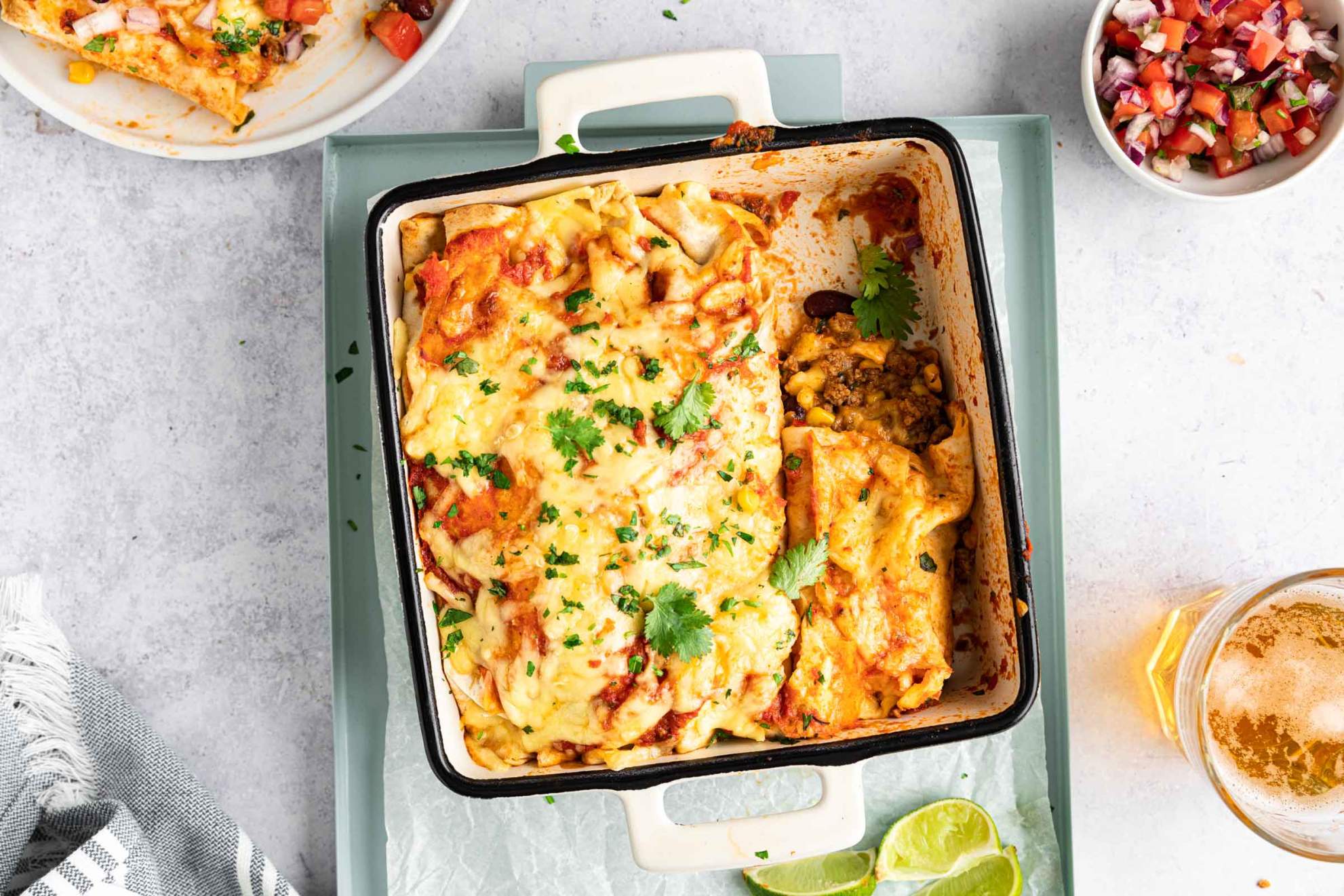 Ground Beef Enchiladas | Jernej Kitchen
