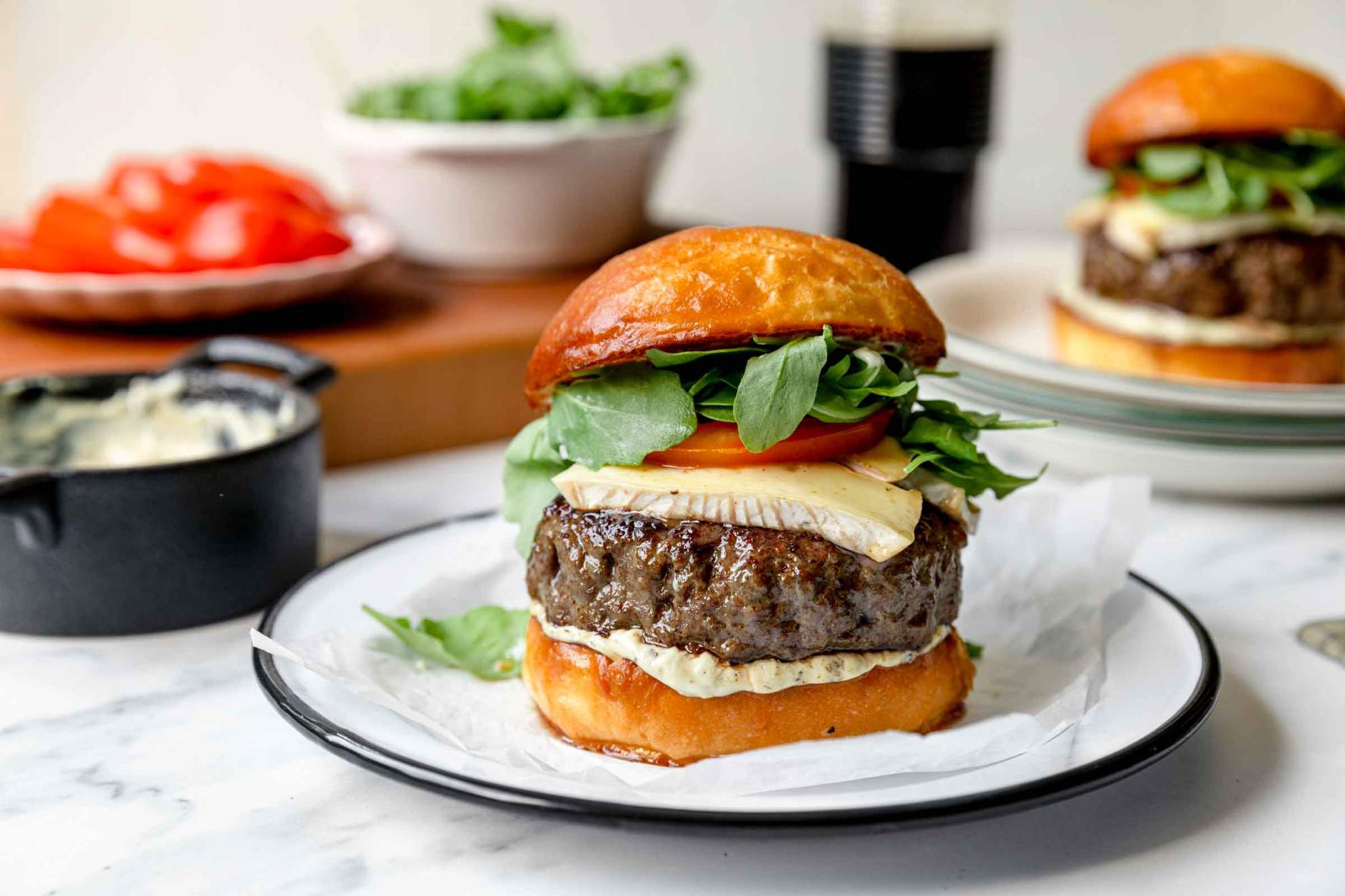 Angus Beef Burger with Brie | Jernej Kitchen