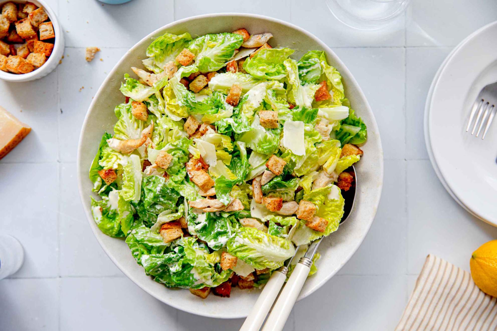 Chicken Caesar Salad | Jernej Kitchen