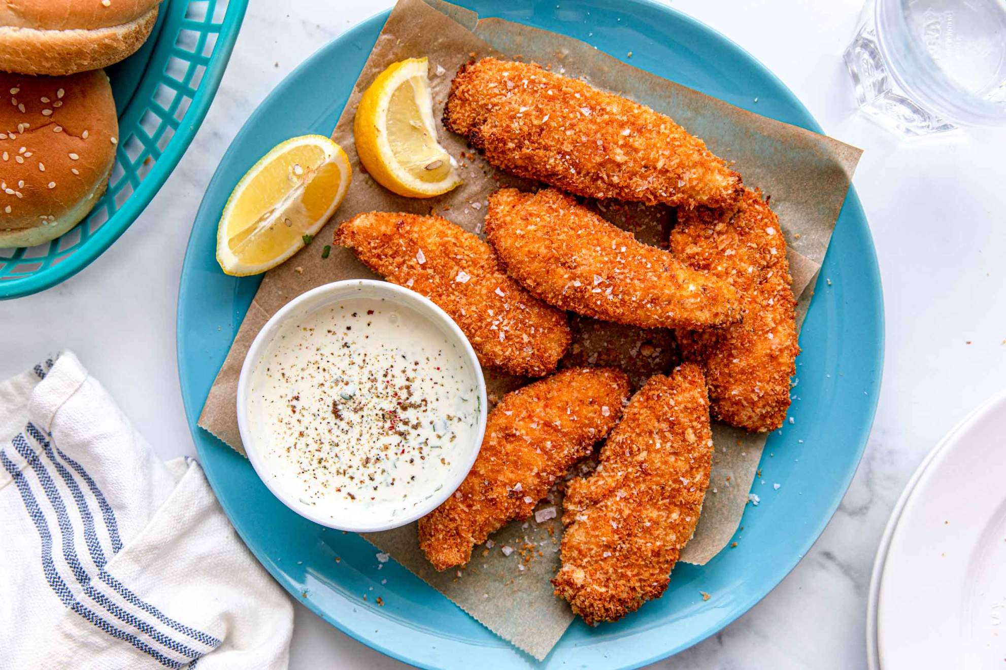 Crispy Baked Chicken Tenders | Jernej Kitchen