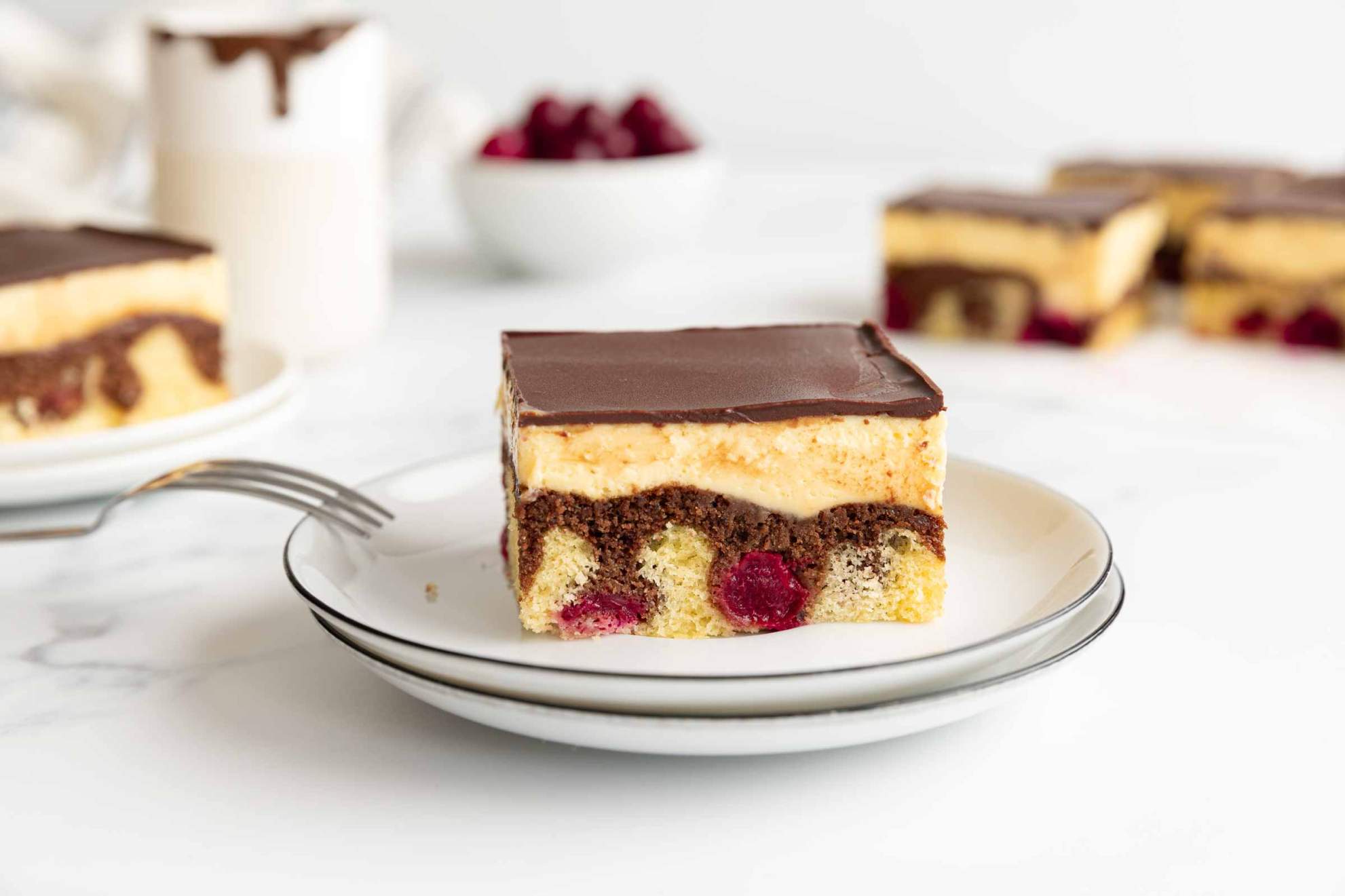 Donauwelle (Snow White Cake) | Jernej Kitchen