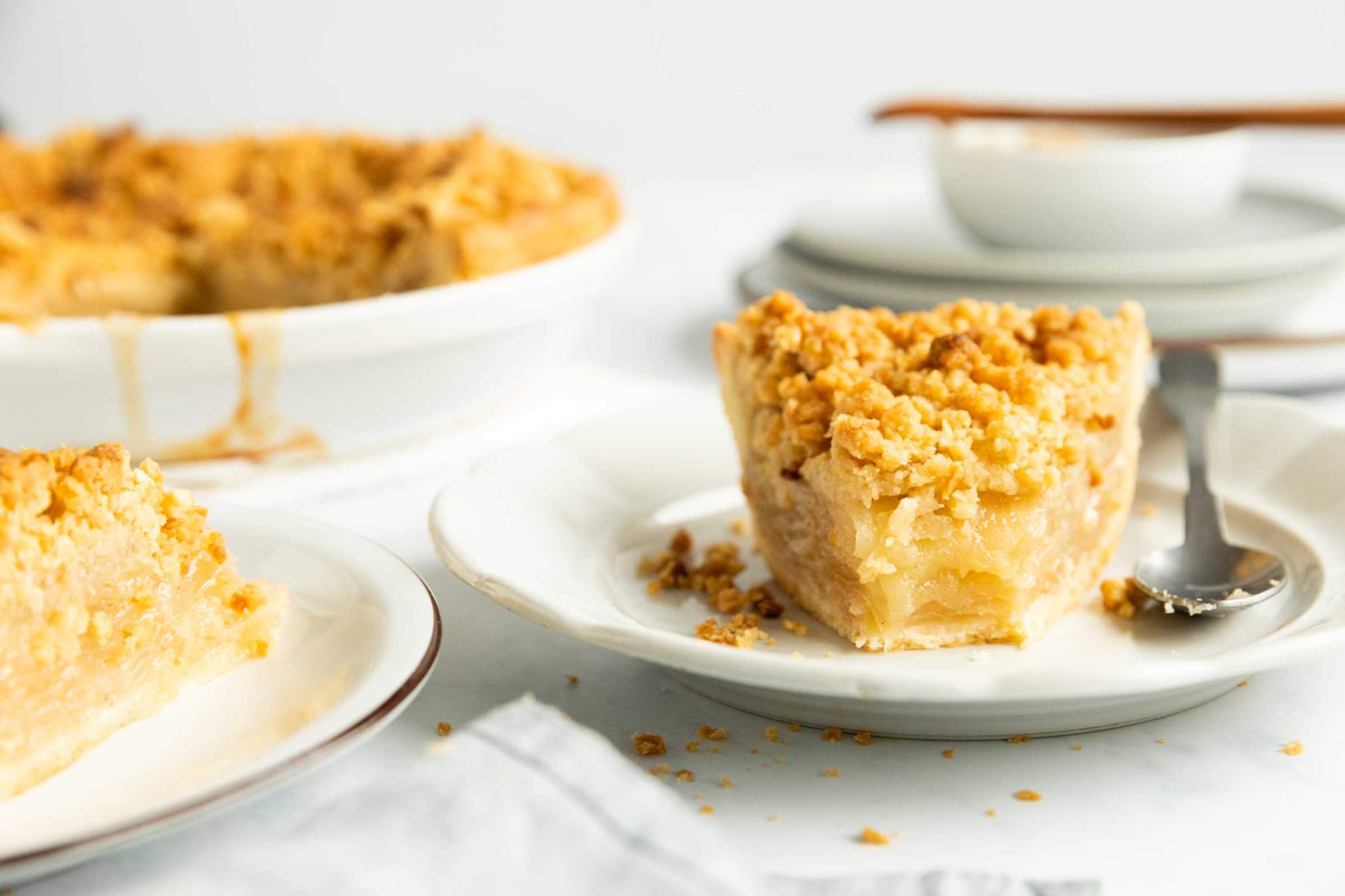 Dutch Apple Pie (Crumble Pie) | Jernej Kitchen