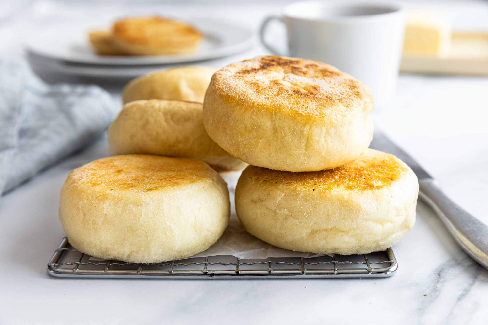 Easy Homemade English Muffins | Jernej Kitchen