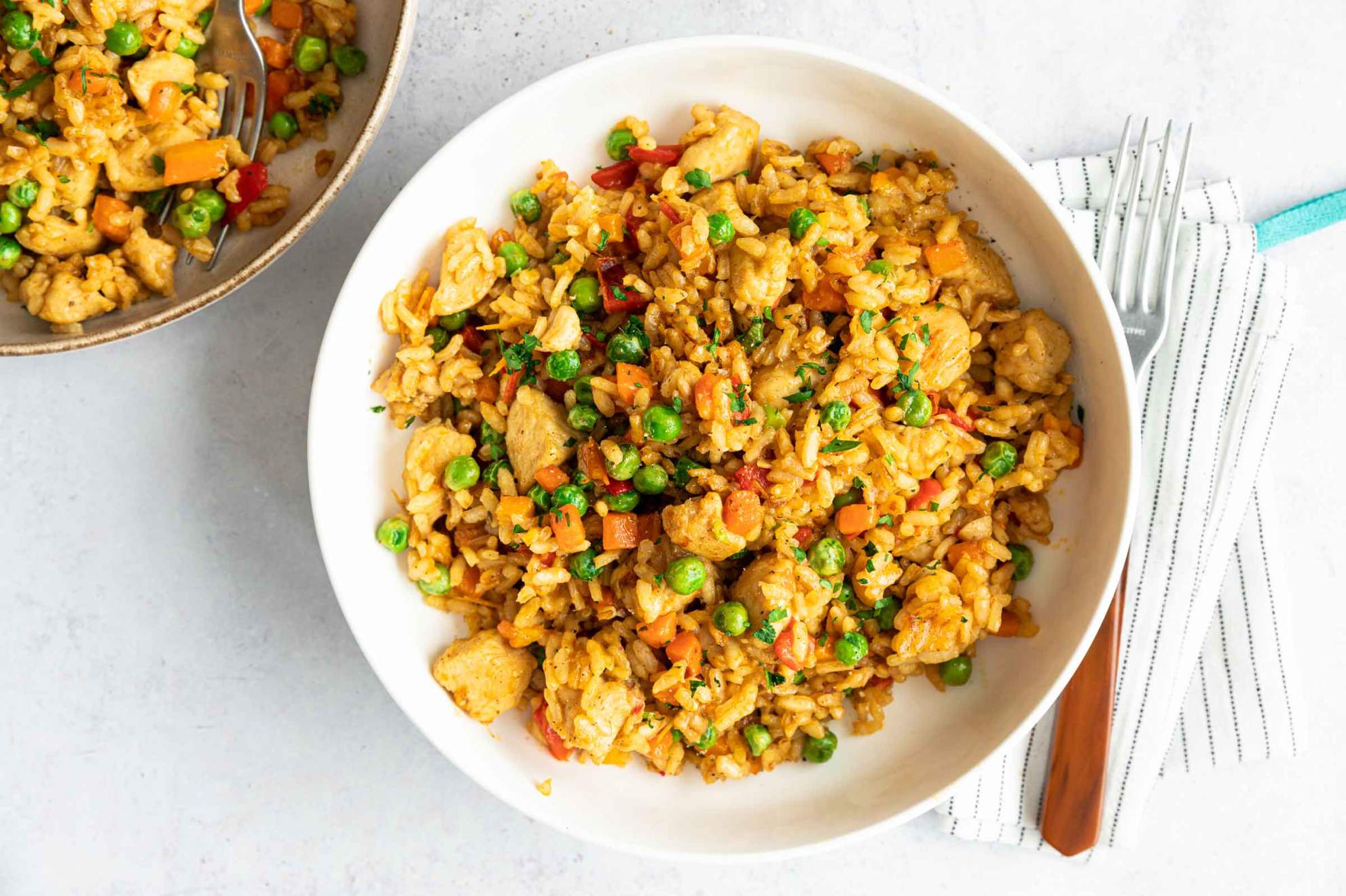 Chicken Fried Rice with Vegetables | Jernej Kitchen