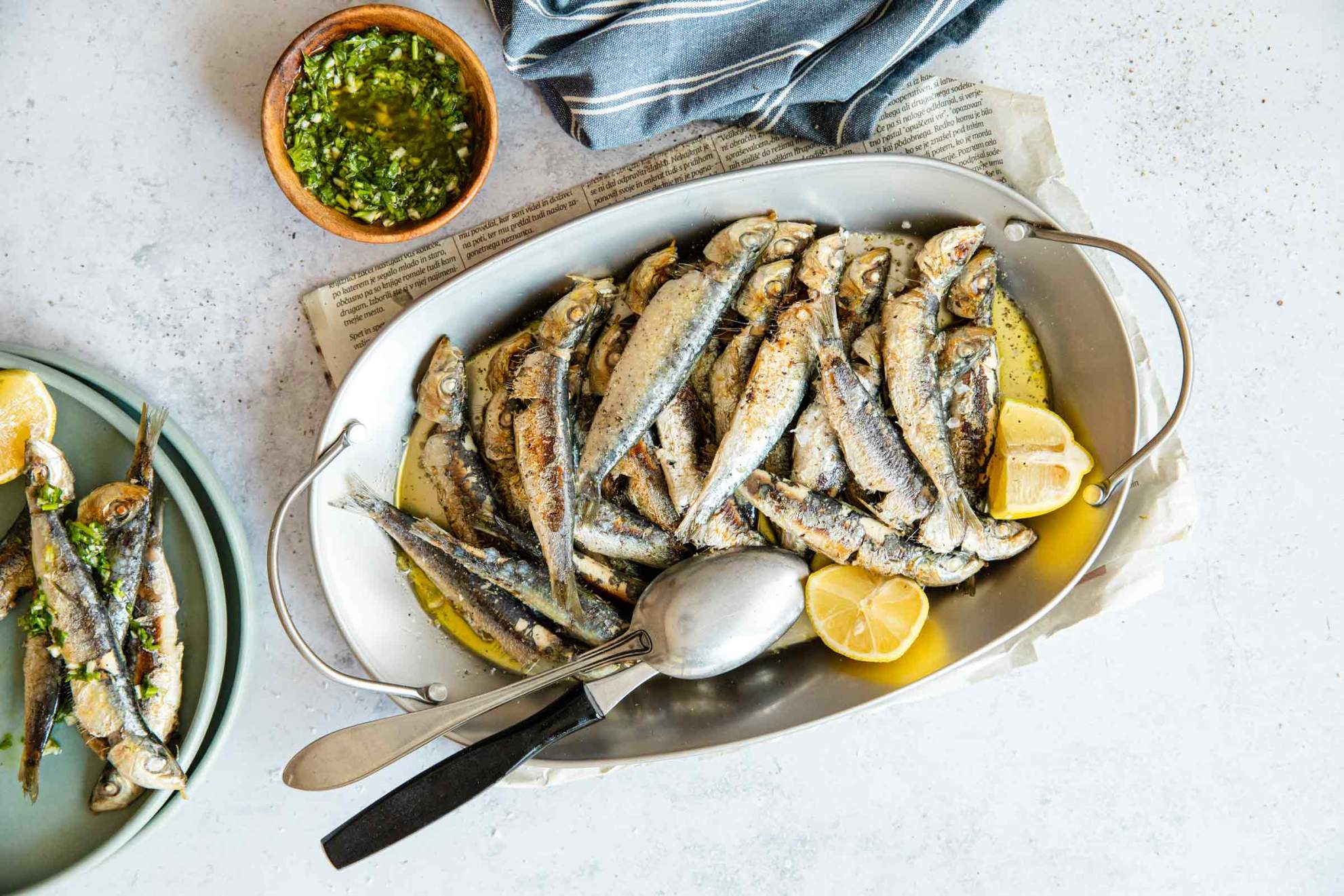 Easy Grilled Sardines | Jernej Kitchen