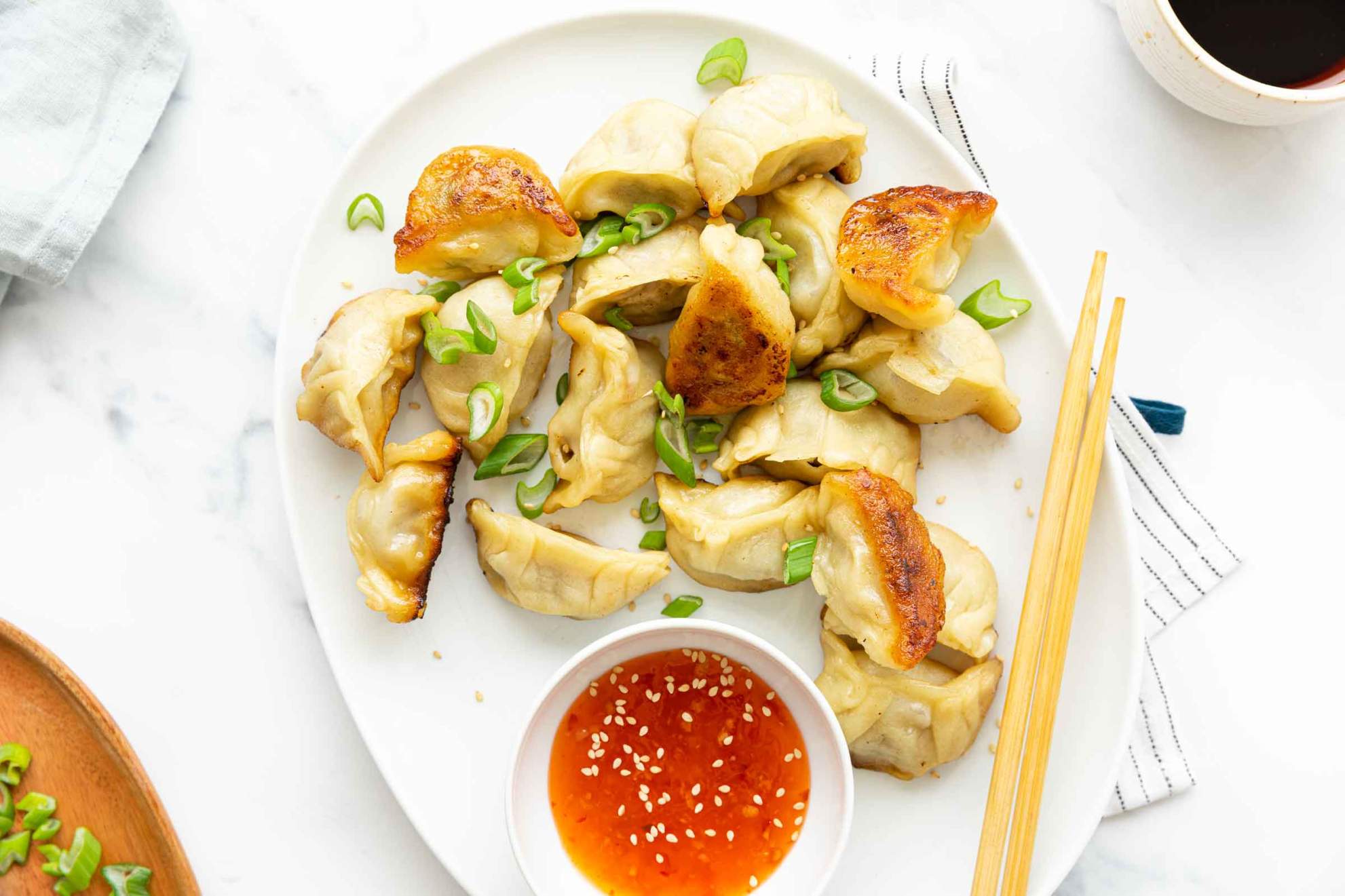 Ground Turkey Gyoza Dumplings | Jernej Kitchen