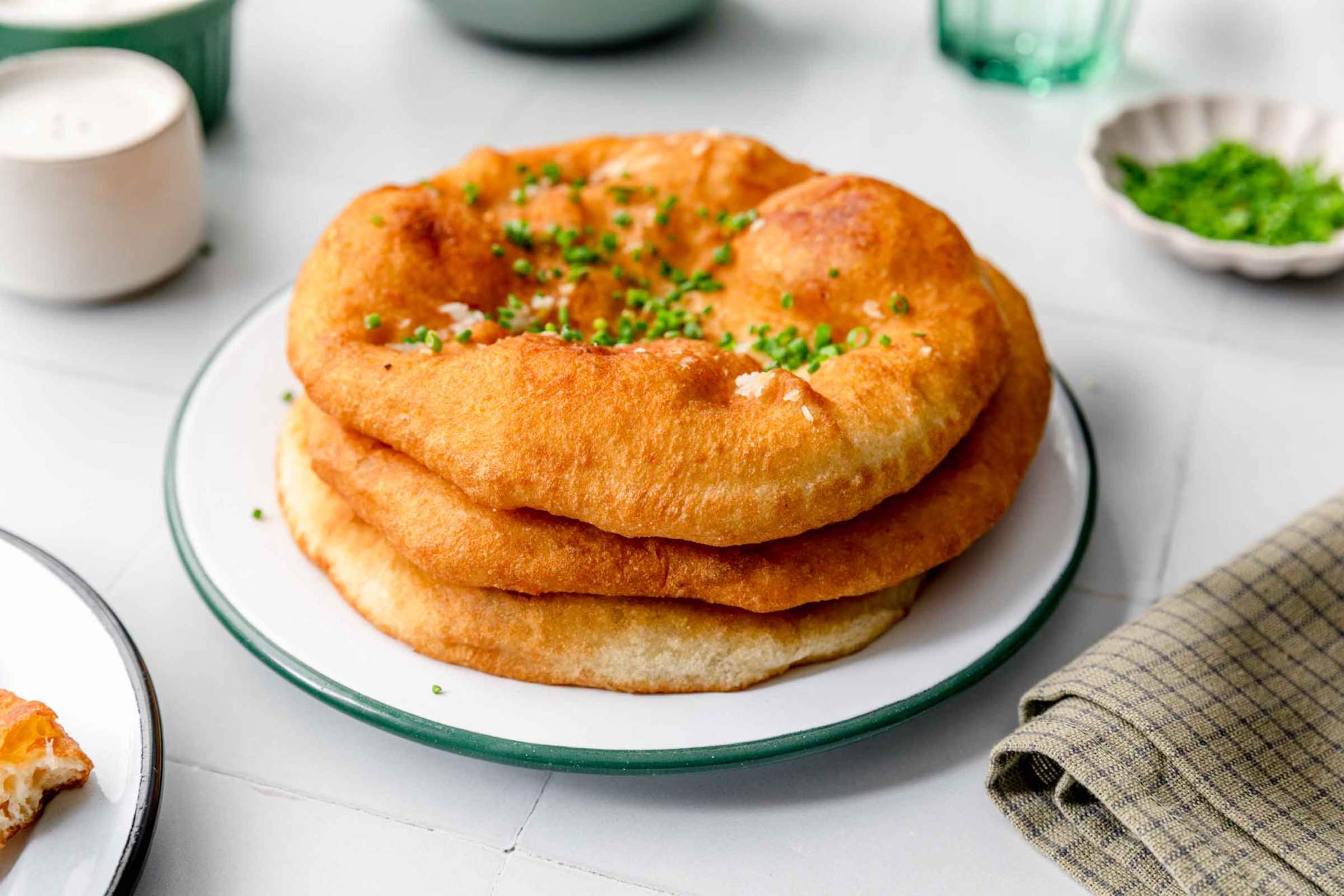 Fried Flatbread (Langos) | Jernej Kitchen