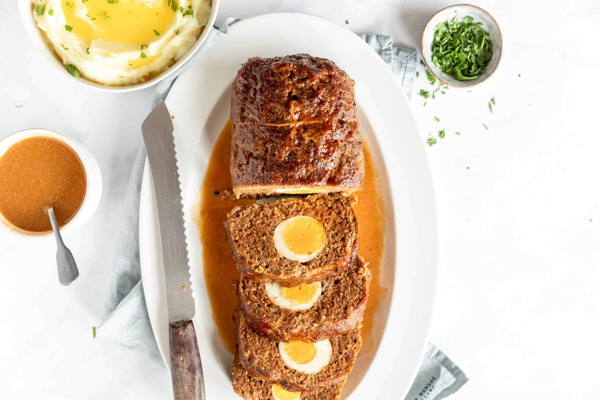 Beef Meatloaf with Eggs | Jernej Kitchen