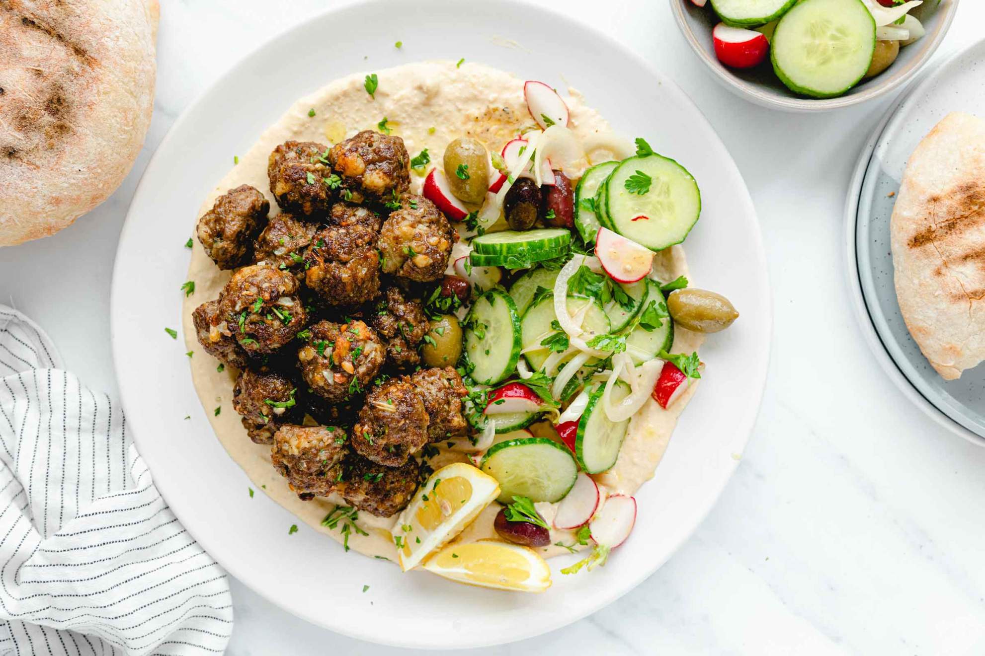 Easy Mini Oven Baked Meatballs | Jernej Kitchen