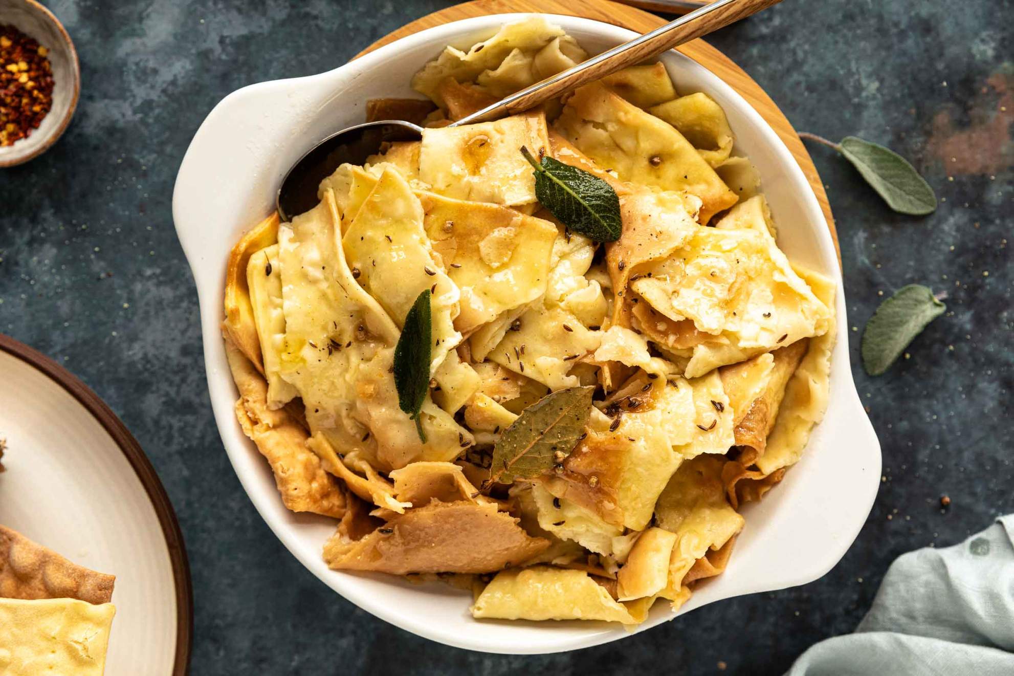 Mlinci (Baked Noodles) | Jernej Kitchen
