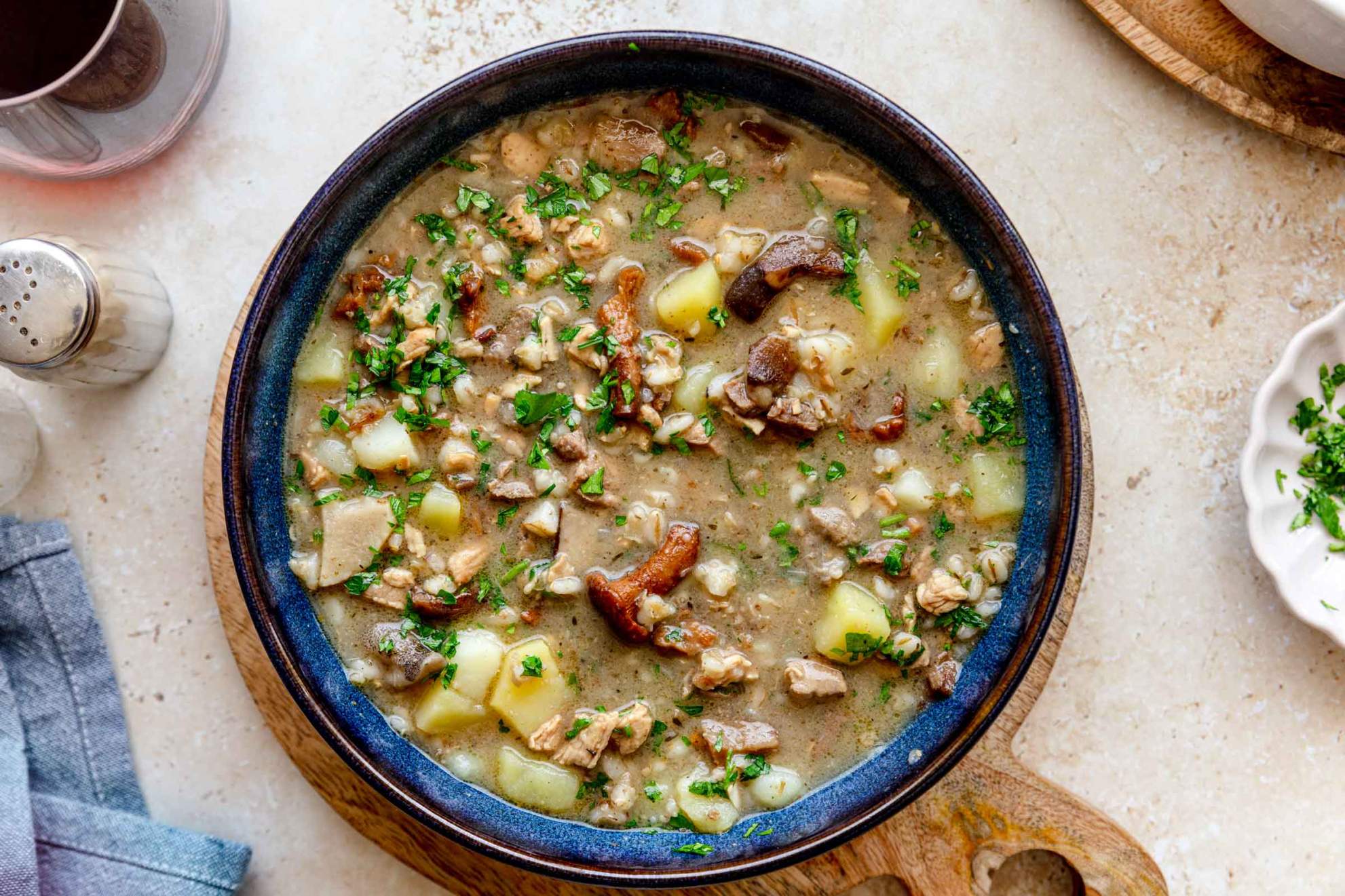 Pohorski lonec (Meat, Potato, Mushroom Stew) | Jernej Kitchen