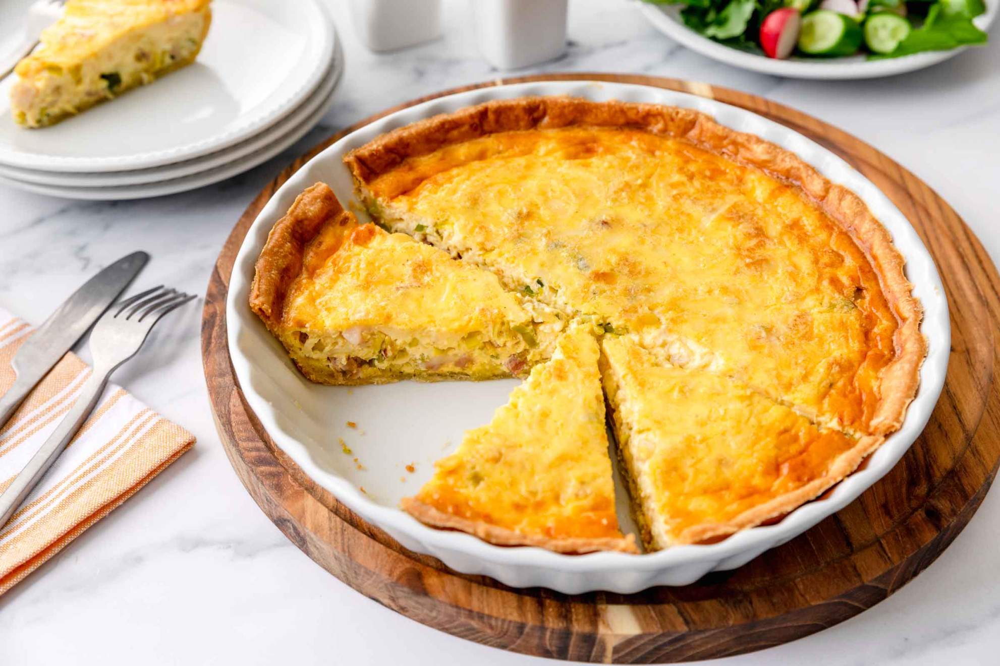 Quiche Lorraine with Leek | Jernej Kitchen