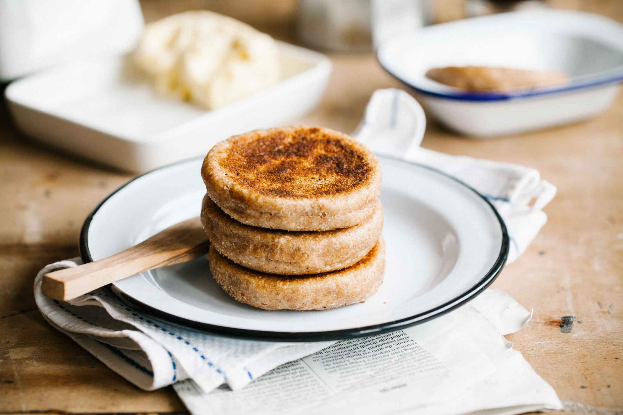 Spelt english muffins | Jernej Kitchen