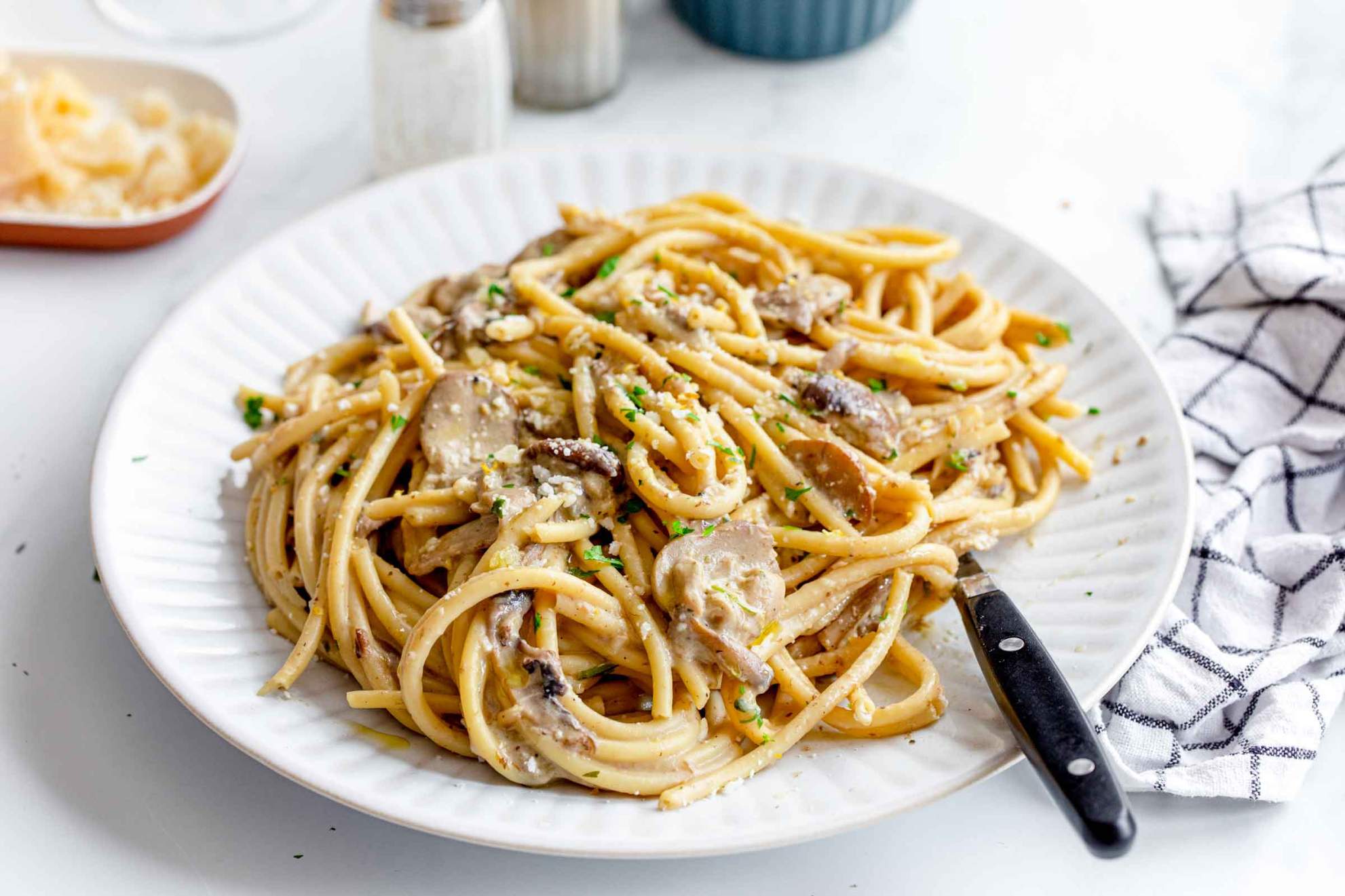 Creamy Mushroom Pasta | Jernej Kitchen