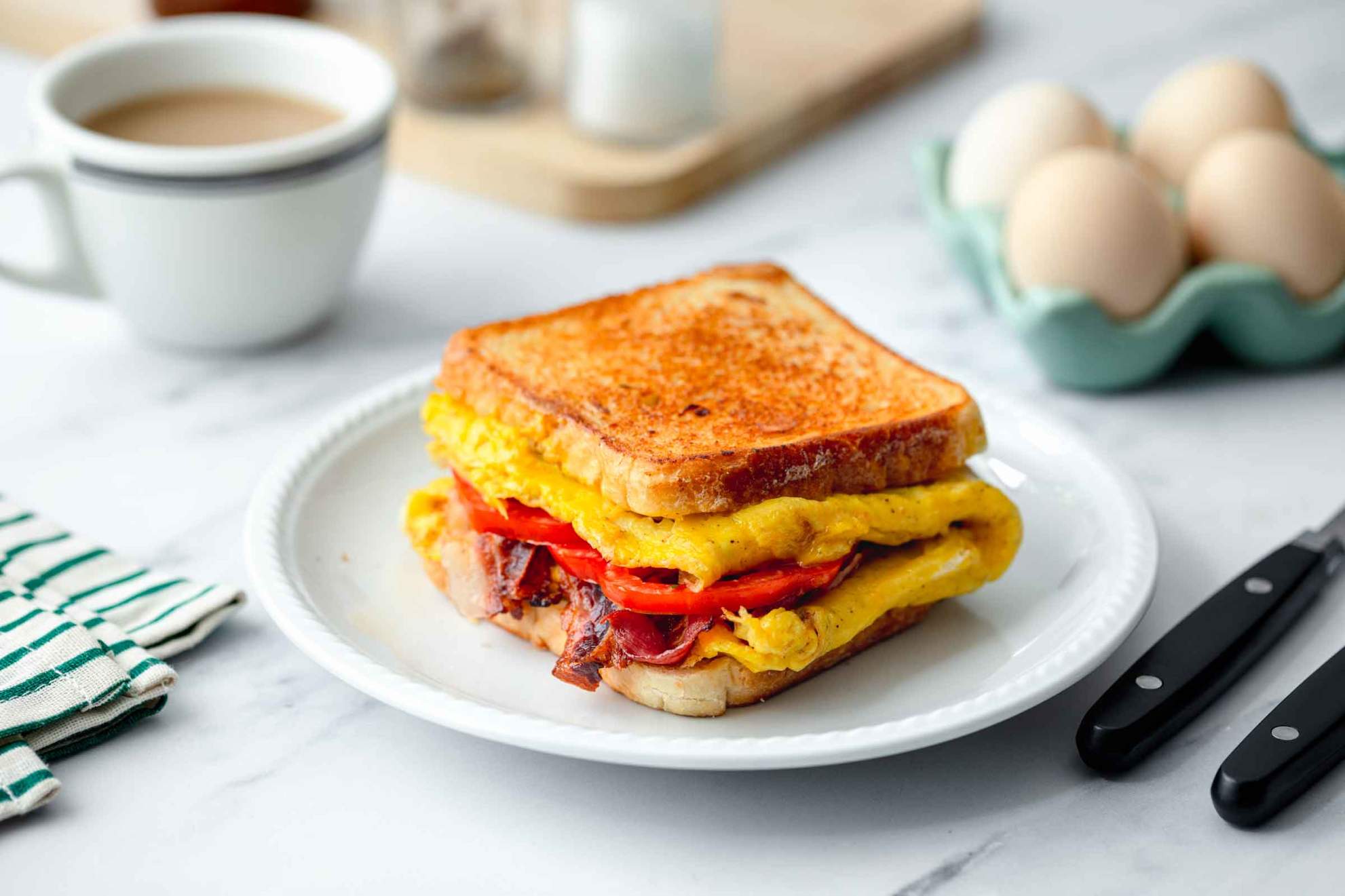 Bacon, Egg, and Cheese Sandwich | Jernej Kitchen