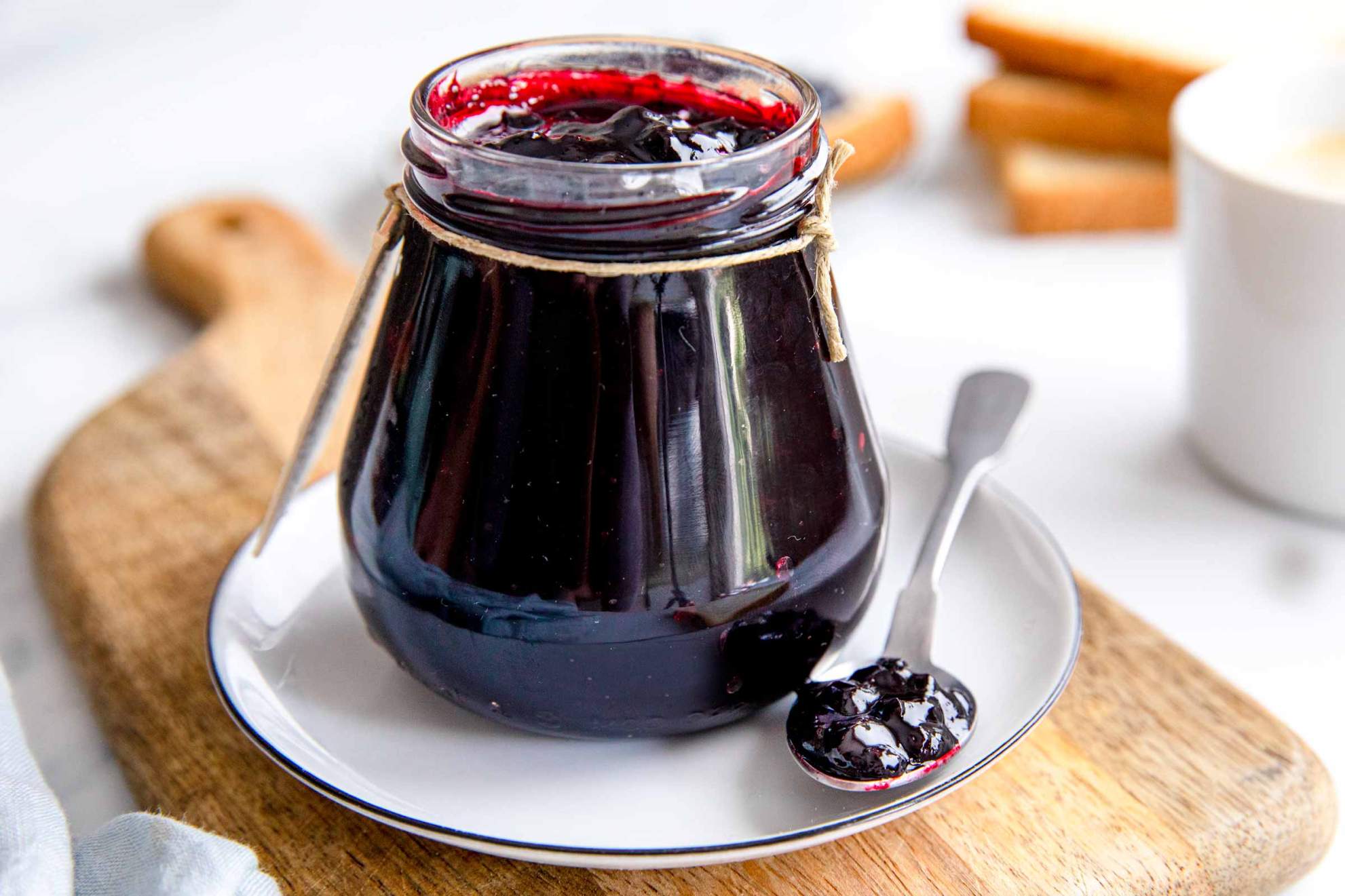 Wild Blueberry Jam | Jernej Kitchen