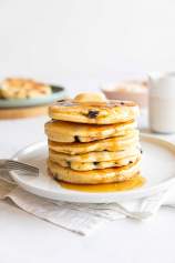 Fluffy Blueberry Pancakes with Kefir