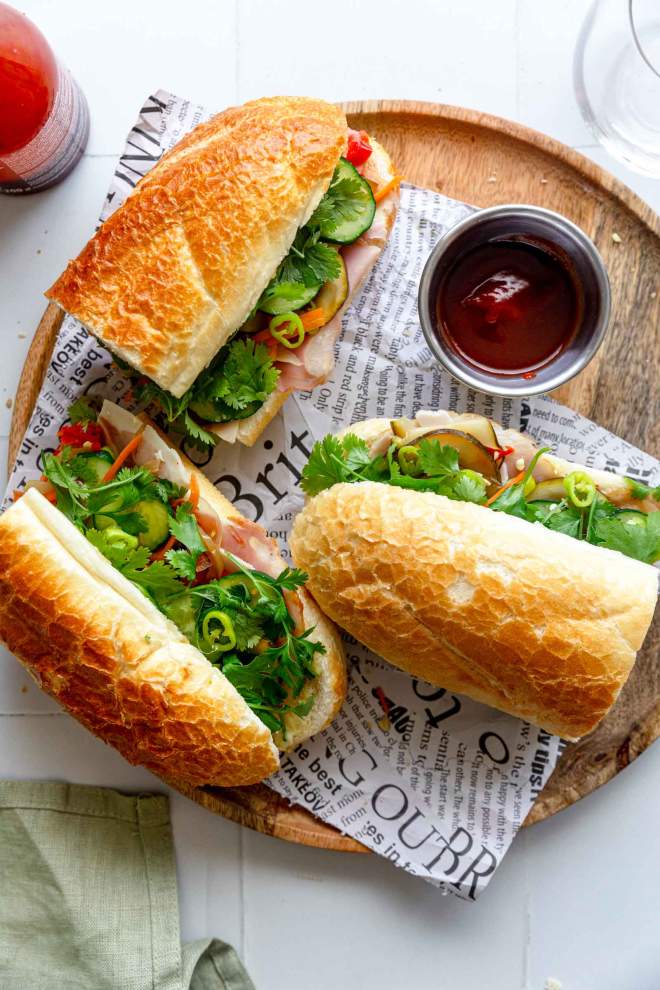 Banh Mi inspired Sandwich