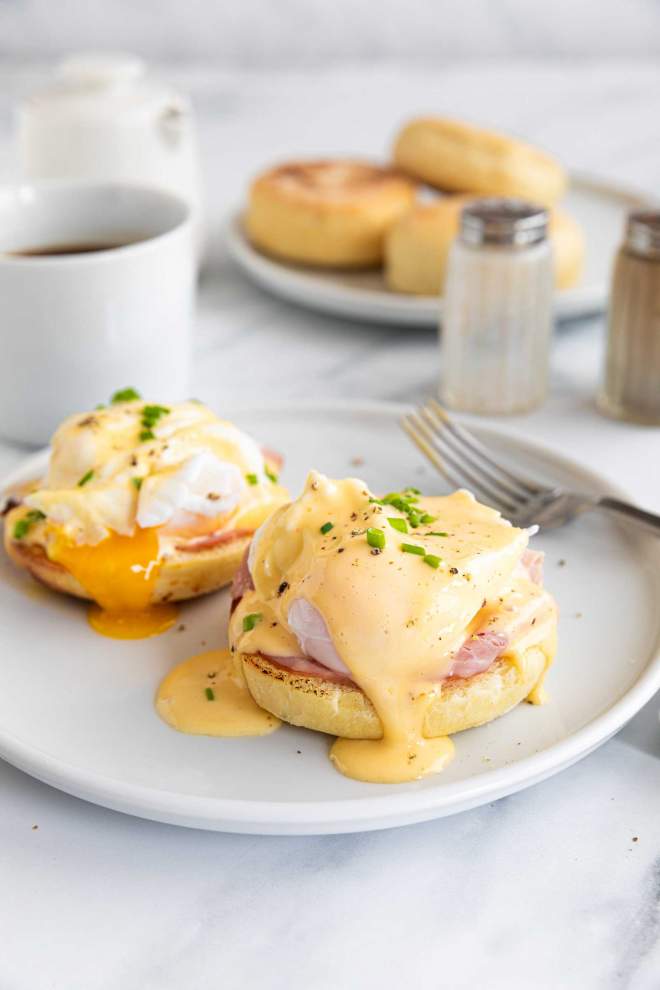 The Best Eggs Benedict for two