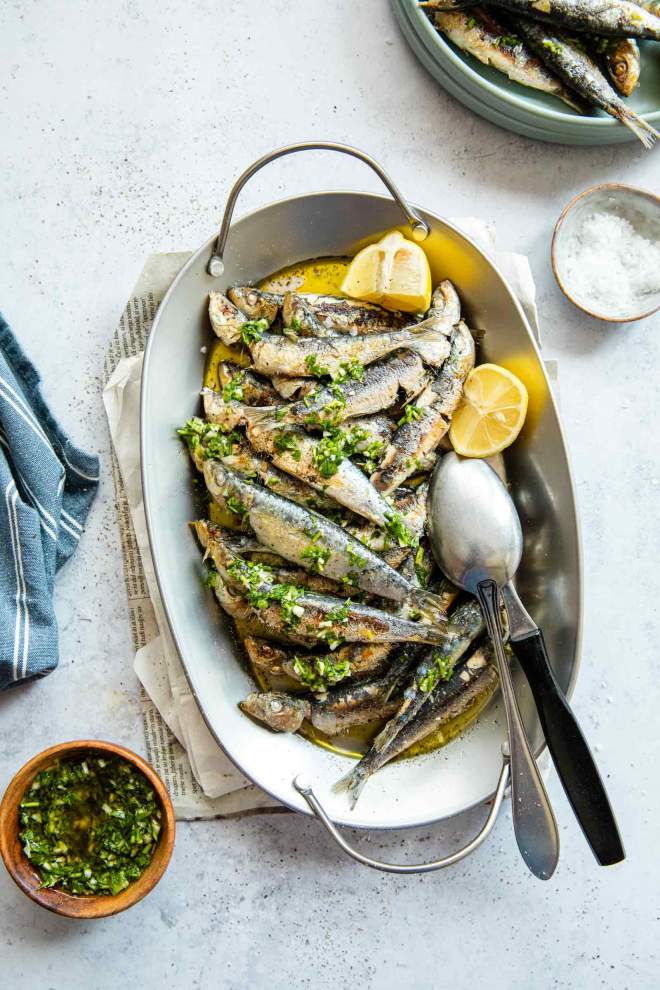 Easy Grilled Sardines