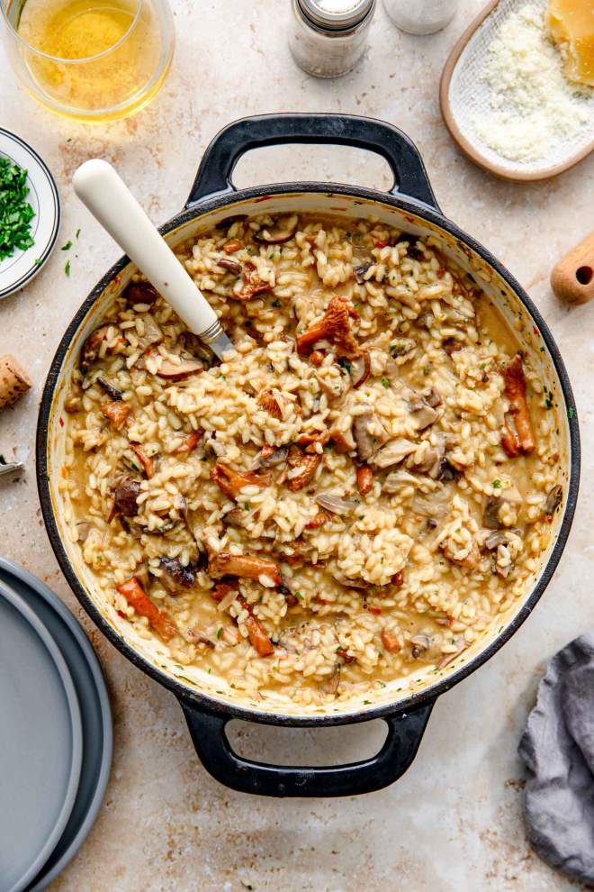 Mushroom Risotto Mushroom Risotto