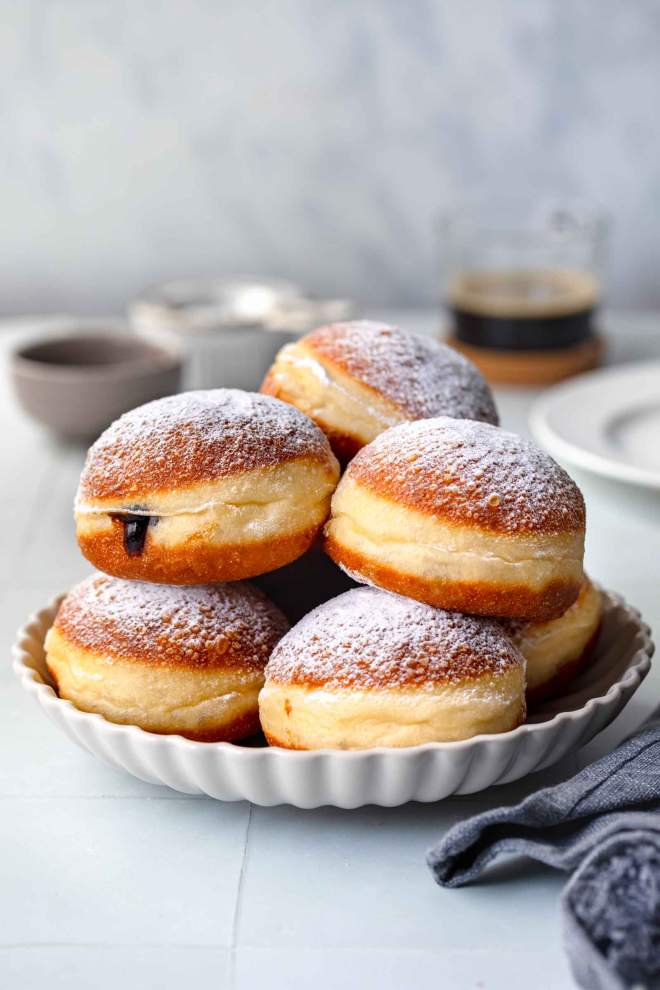Spelt Doughnuts with Jam