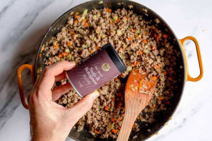 adding spice to Easy Bolognese