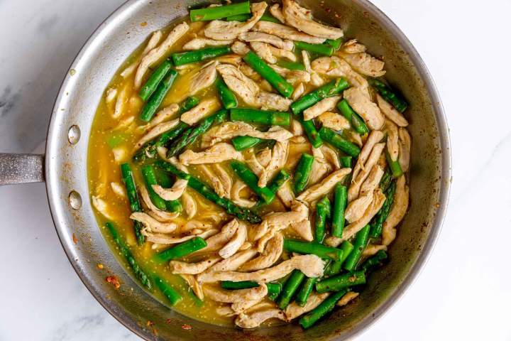 Chicken with Asparagus