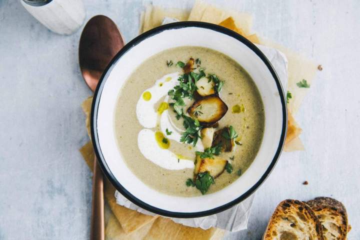 Creamy Wild Mushroom Soup