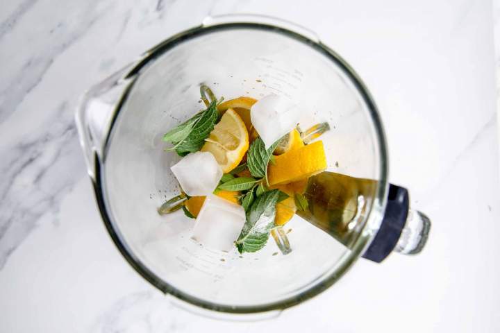 Mint Lemonade - ingredients