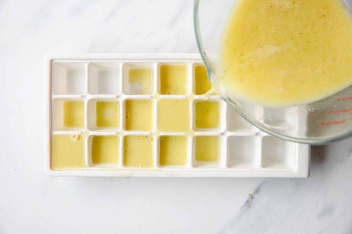 Mint Lemonade - storing