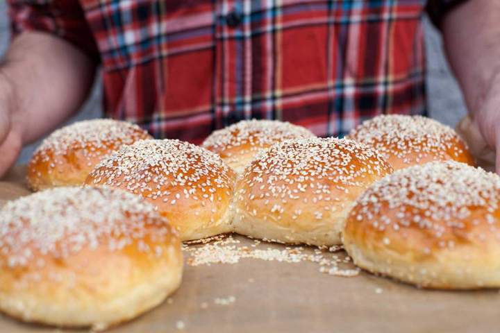 Pečene bombetke za Moj najljubši hamburger