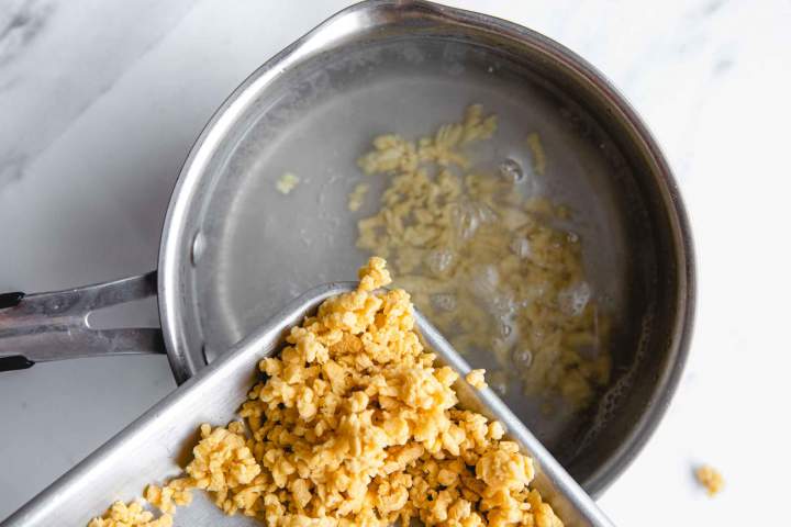 cooking Grated Egg Pasta