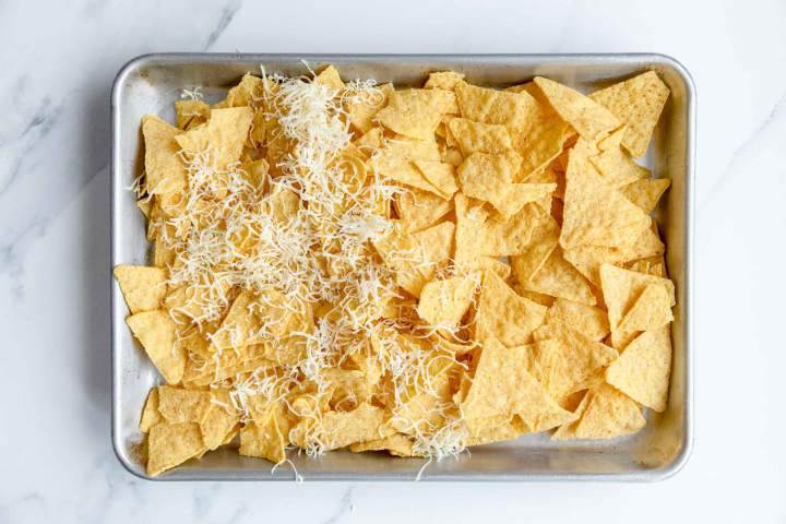 Preparation of Chicken Nachos