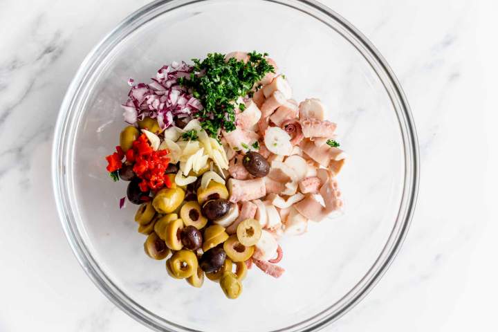 Making Easy Octopus Salad from Scratch