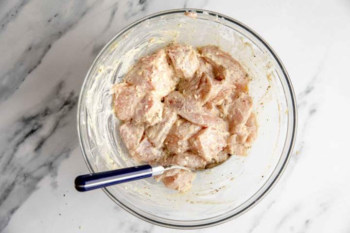Mixture for Marinated Chicken Skewers
