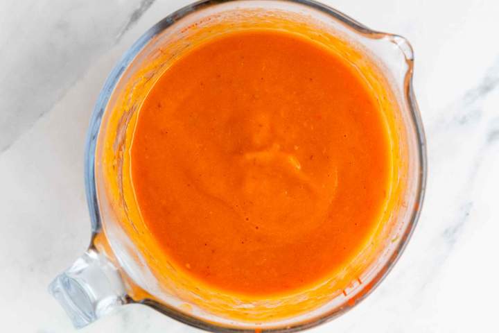 Pepper Tomato Sauce blended