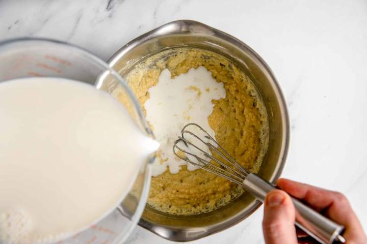 making mac and cheese pasta