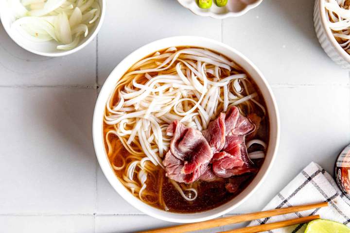 Preparation of Quick Pho Soup